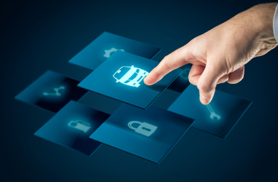 Lokalizátory autoklíče.